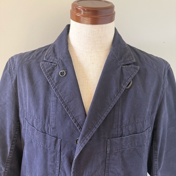 Engineered Garments men's blue Bedford jacket/blazer, S - Picture 4 of 12